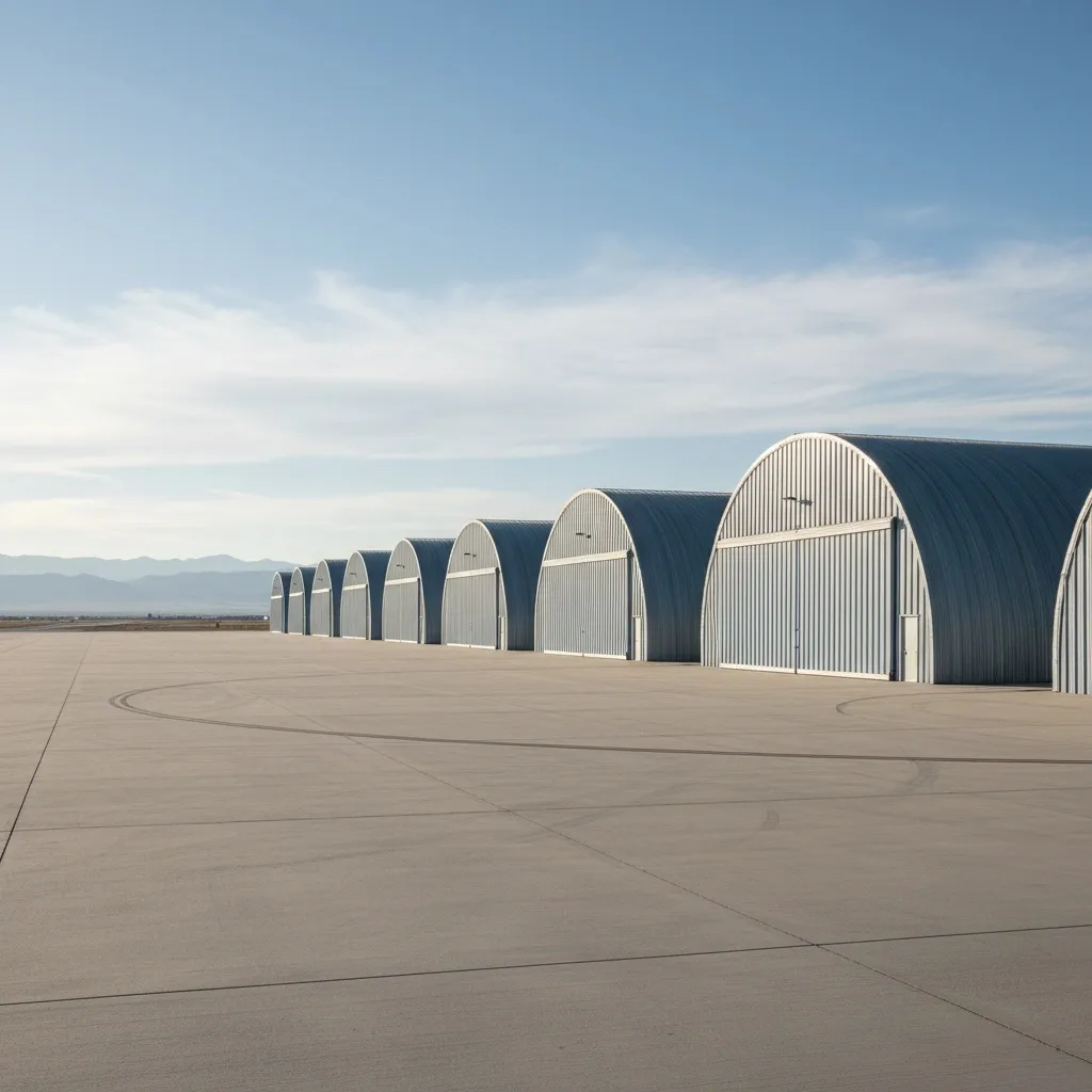 фото Размеры арочных ангаров