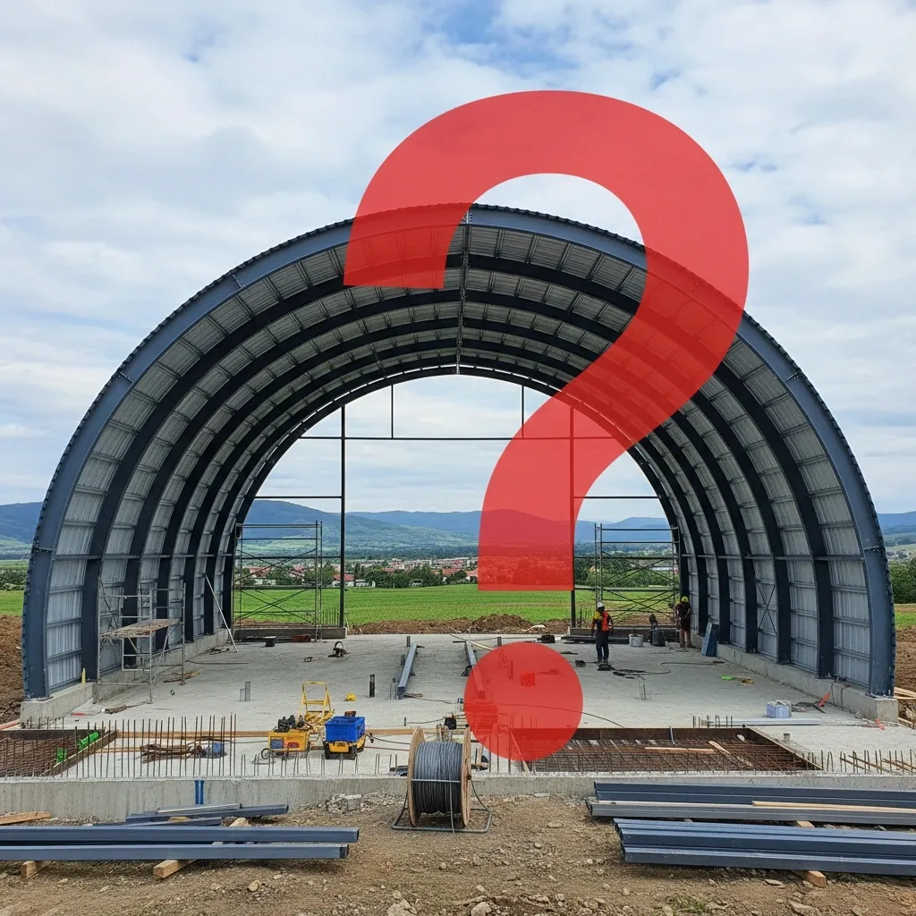 фото Нужно ли разрешение на строительство ангара