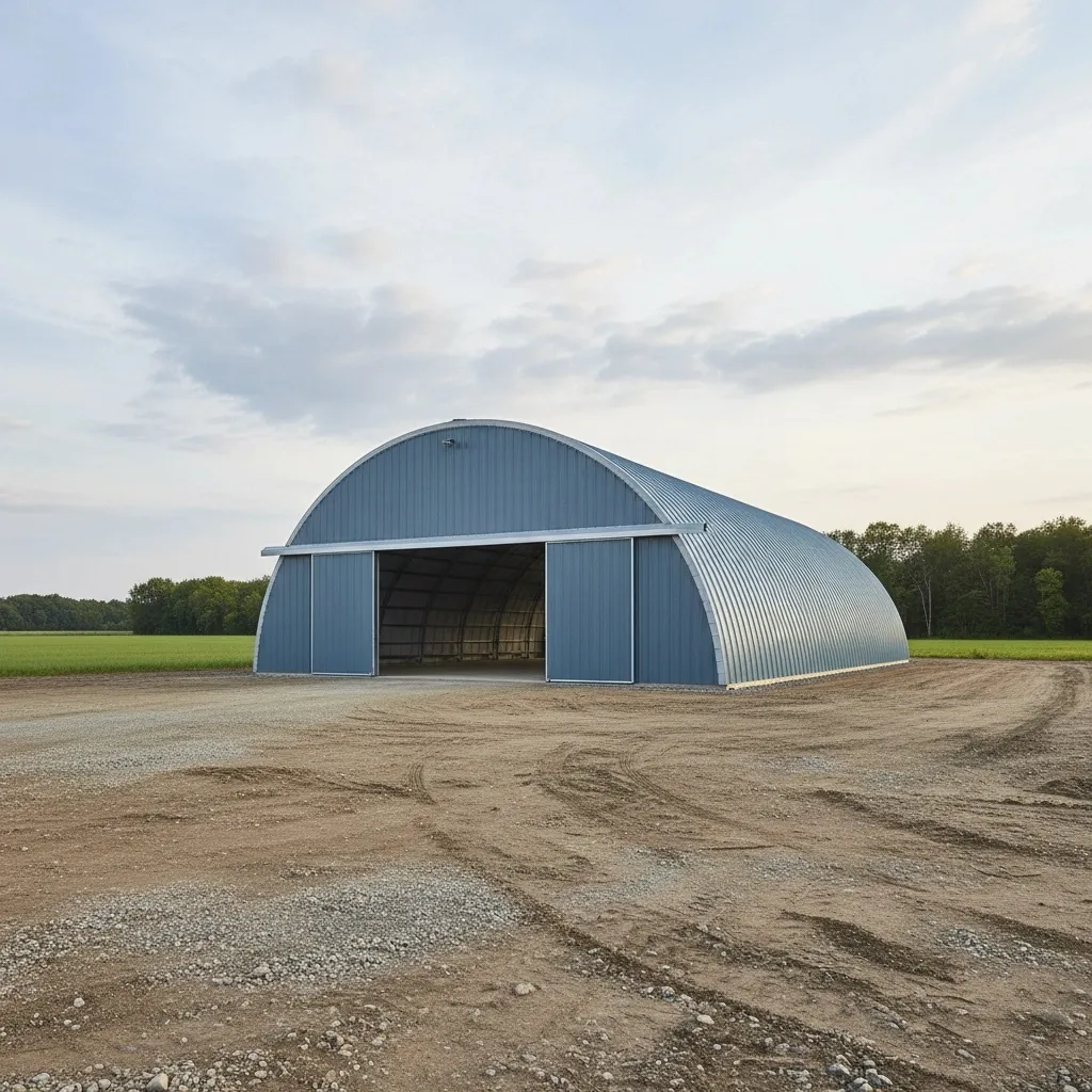 фото Можно ли на участке построить ангар