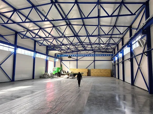 фото Как рассчитать площадь ангара