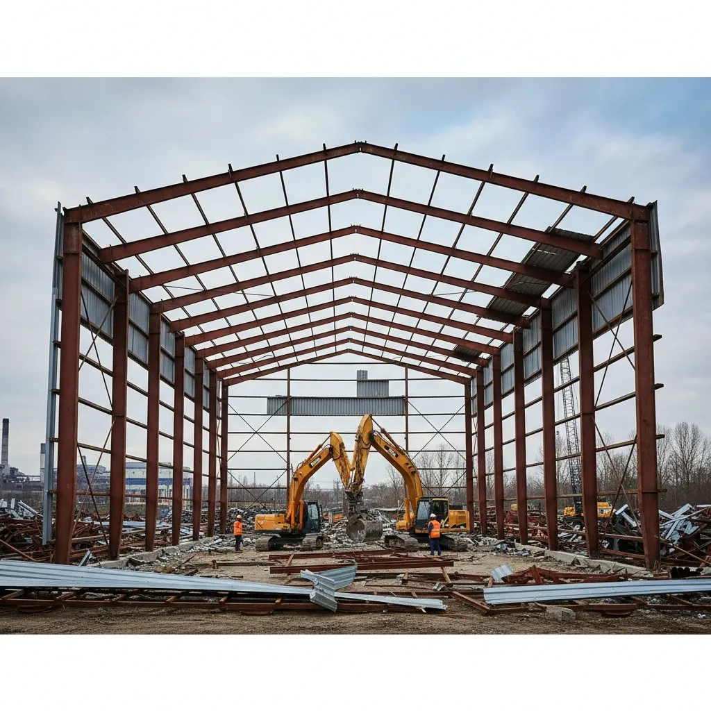 фото Сколько стоит демонтаж ангара