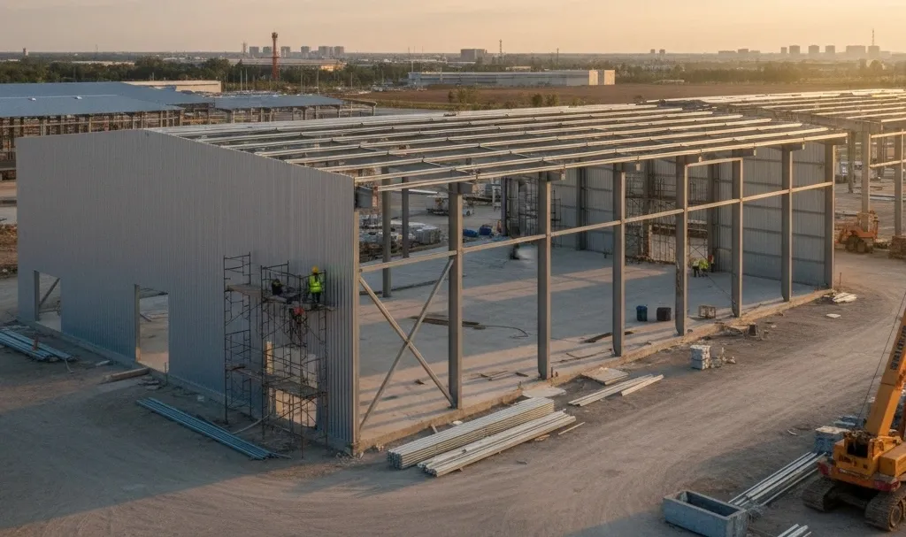 фото Стоимость ангаров из металлоконструкций