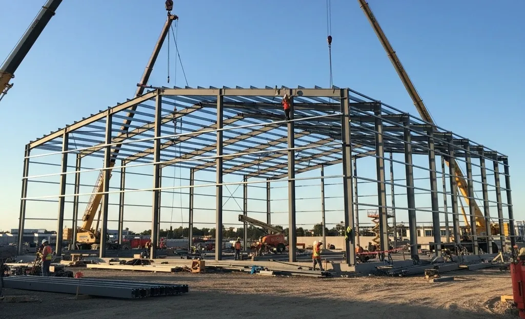 фото Из чего делают ангары